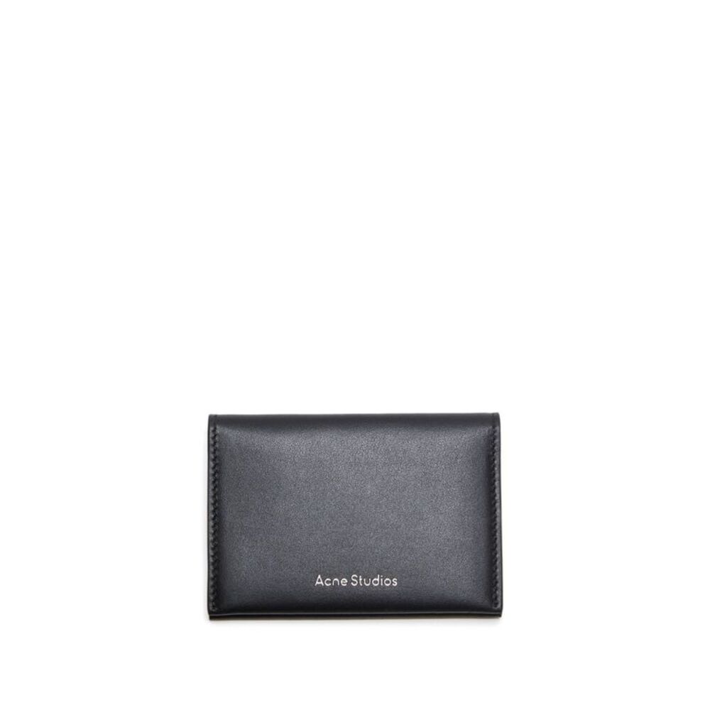 Acne Studios Men Leather Flap Wallet